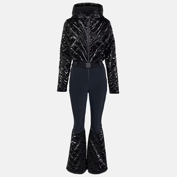 Perfect Moment Jackets & Blazers - Perfect Moment Brooke Ski Suit Black Quilted NWT XL Waterproof